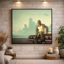 تابلو شاسی بازی gta کد c153