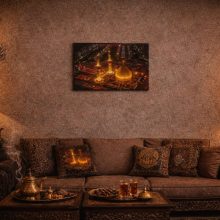تابلو شاسی طرح حرم امام حسین c154